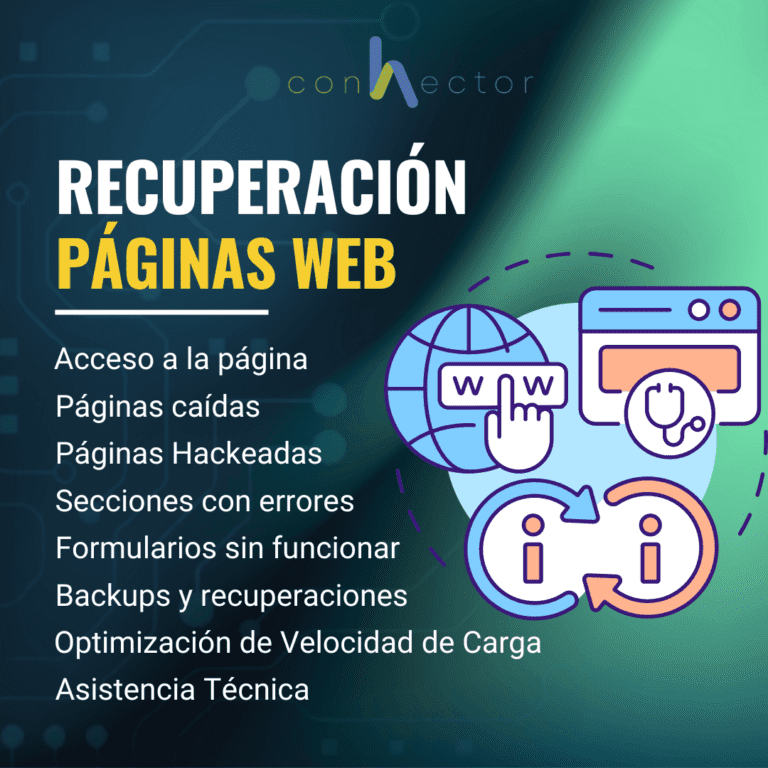 Recuperación de Páginas Web Perdidas o Dañadas